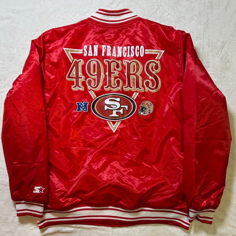 San Francisco 49ers Starter Satin Style Jacket